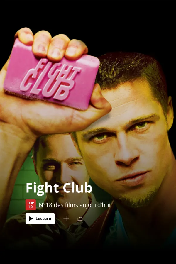 Affiche Fight Club : pourquoi gagner plus peut te rendre moins libre